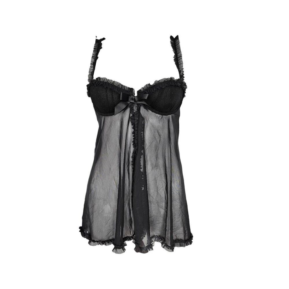 victoria’s secret goth lace babydoll cami